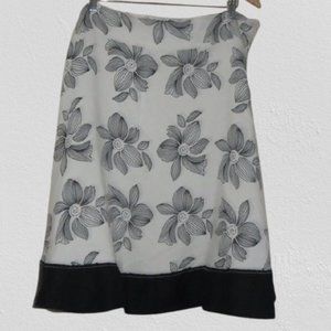 Sherry Taylor Floral Skirt | Cream